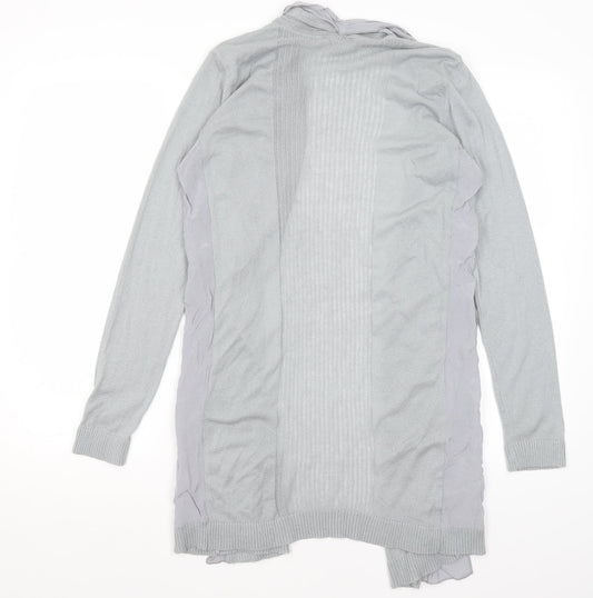 Womens UK Size 10 Per Una Grey Shrug Jumper