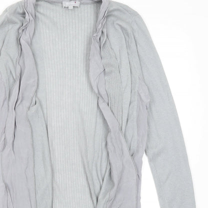 Womens UK Size 10 Per Una Grey Shrug Jumper