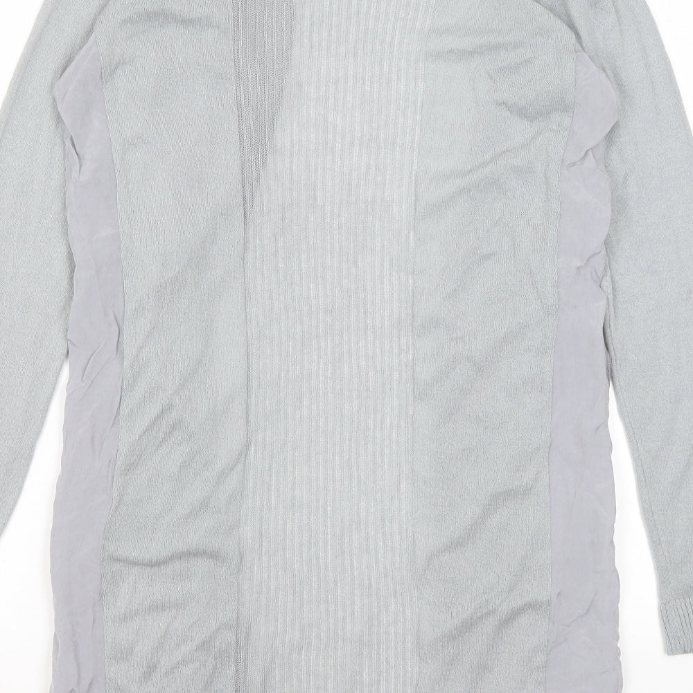 Womens UK Size 10 Per Una Grey Shrug Jumper