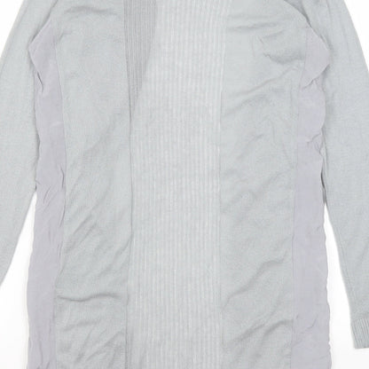 Womens UK Size 10 Per Una Grey Shrug Jumper