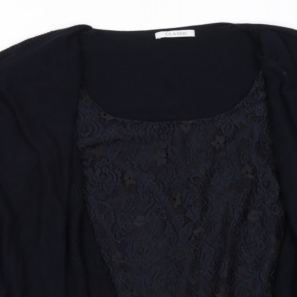 Womens UK Size 22 M&S Blue Pullover Jumper