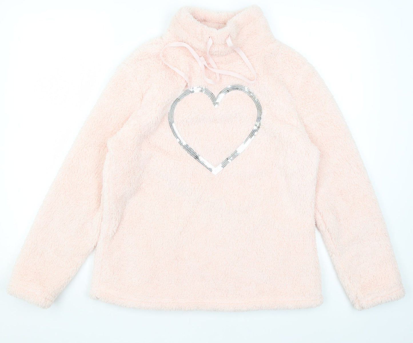 Womens UK Size S Matalan Pink Pullover Jumper