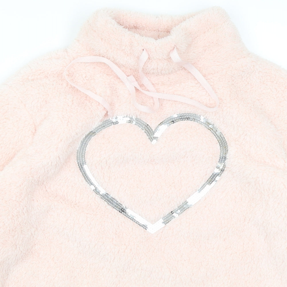 Womens UK Size S Matalan Pink Pullover Jumper