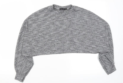 I SAW IT FIRST Womens Grey   Pullover Jumper Size S