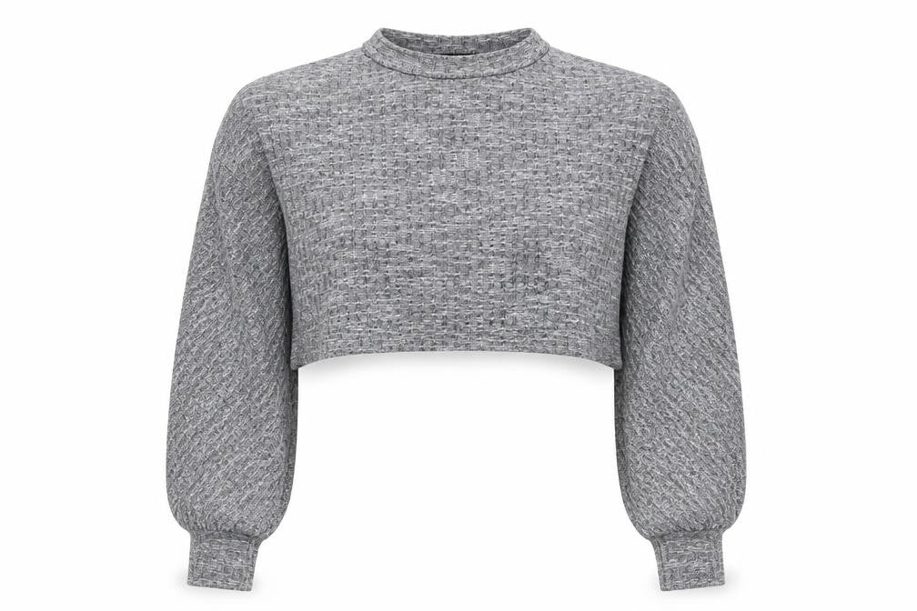 Womens UK Size S I SAW IT FIRST Grey Pullover Jumper