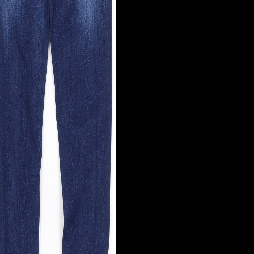 Womens UK Size 4 Denim Wise Regular Fit Skinny Blue Jeans