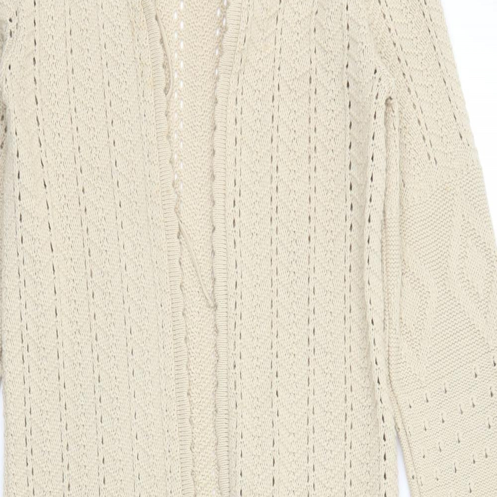 Modern Woman Womens Beige   Shrug Jumper Size 12