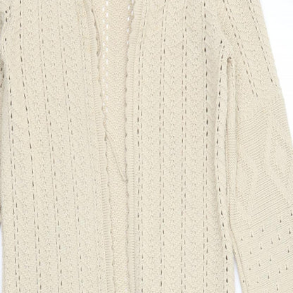 Modern Woman Womens Beige   Shrug Jumper Size 12