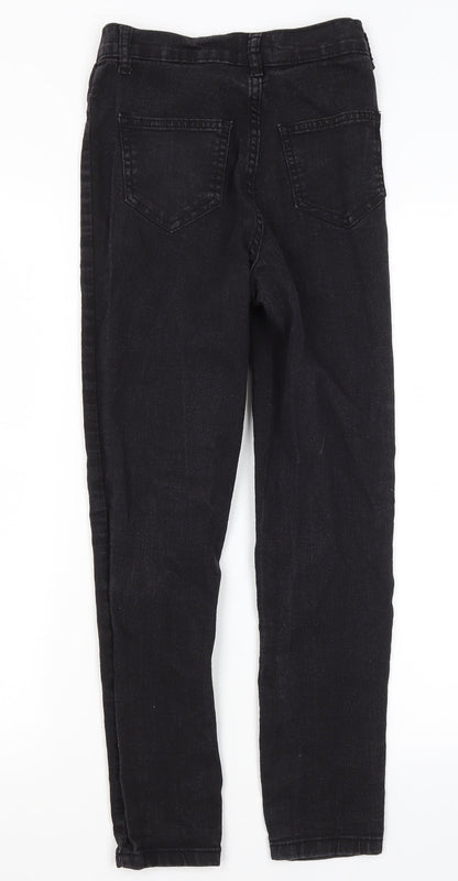 Pretty Little Thing Womens Black   Skinny Jeans Size 4 L24 in