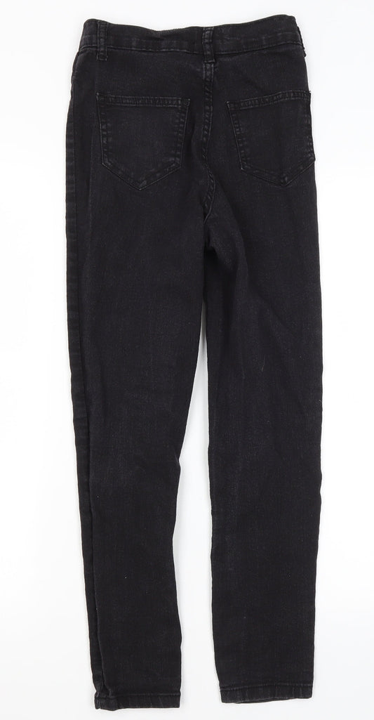 Pretty Little Thing Womens Black   Skinny Jeans Size 4 L24 in