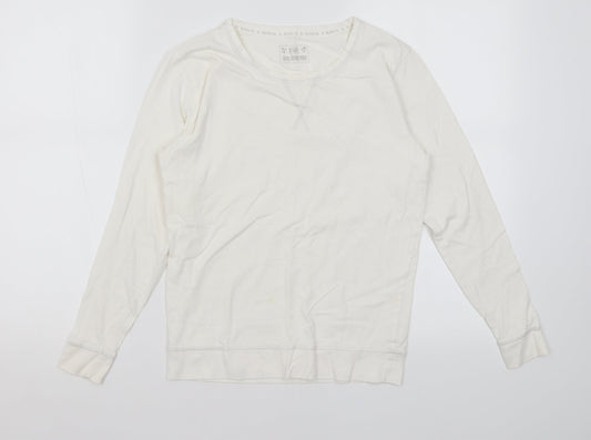 F&F Womens White   Pullover Jumper Size 6
