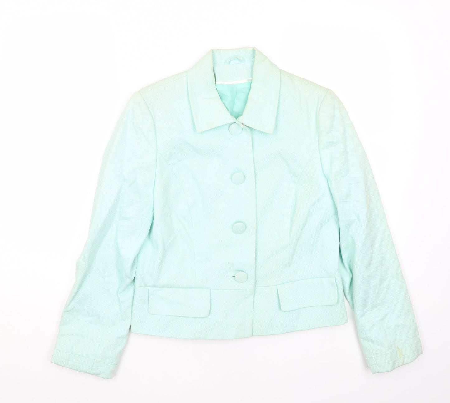Womens UK Size 12 Bay Regular Blue Blazer