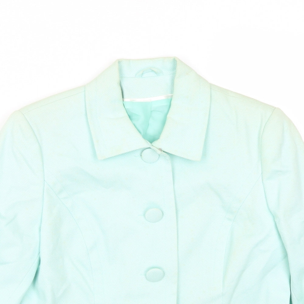 Womens UK Size 12 Bay Regular Blue Blazer