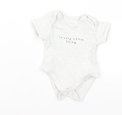 George Baby Grey   Romper One-Piece Size Newborn  - Lovely Little Thing