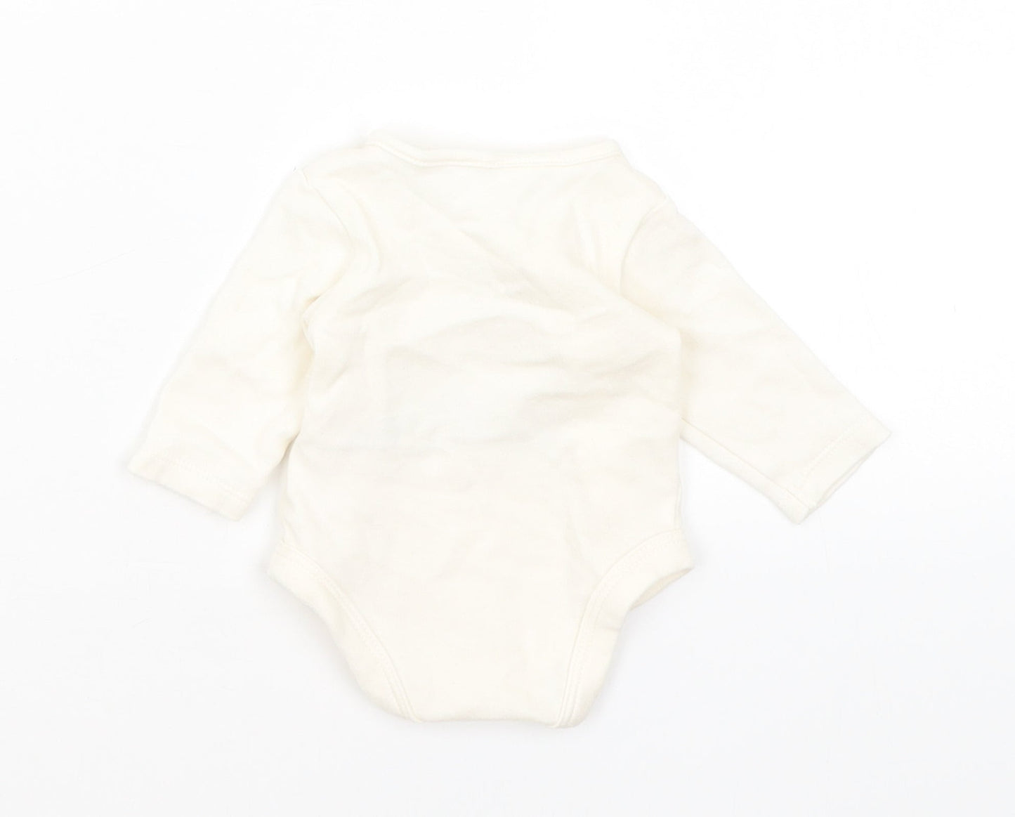 George Baby Ivory   Romper One-Piece Size Newborn  - Born in 2022
