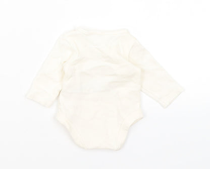 George Baby Ivory   Romper One-Piece Size Newborn  - Born in 2022