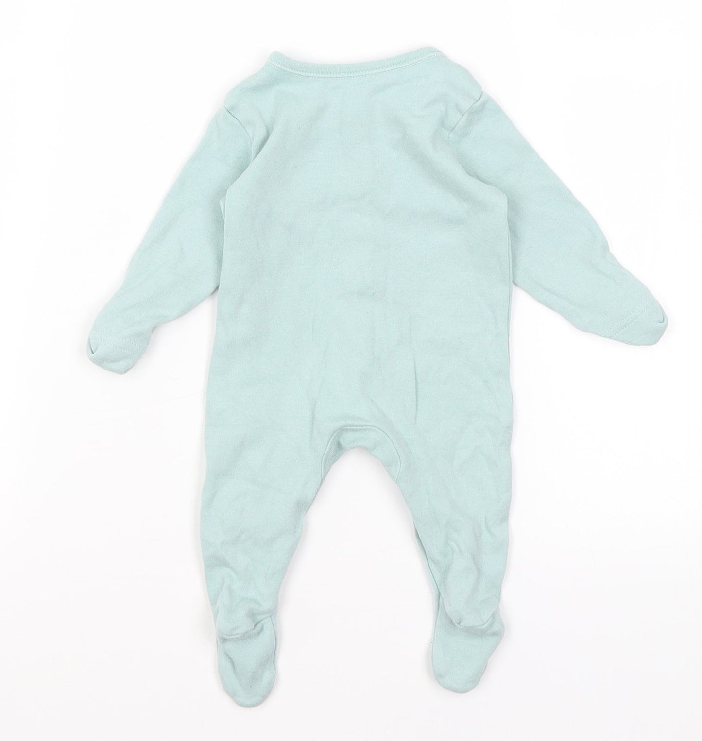 Geogre Baby Blue   Romper One-Piece Size Newborn