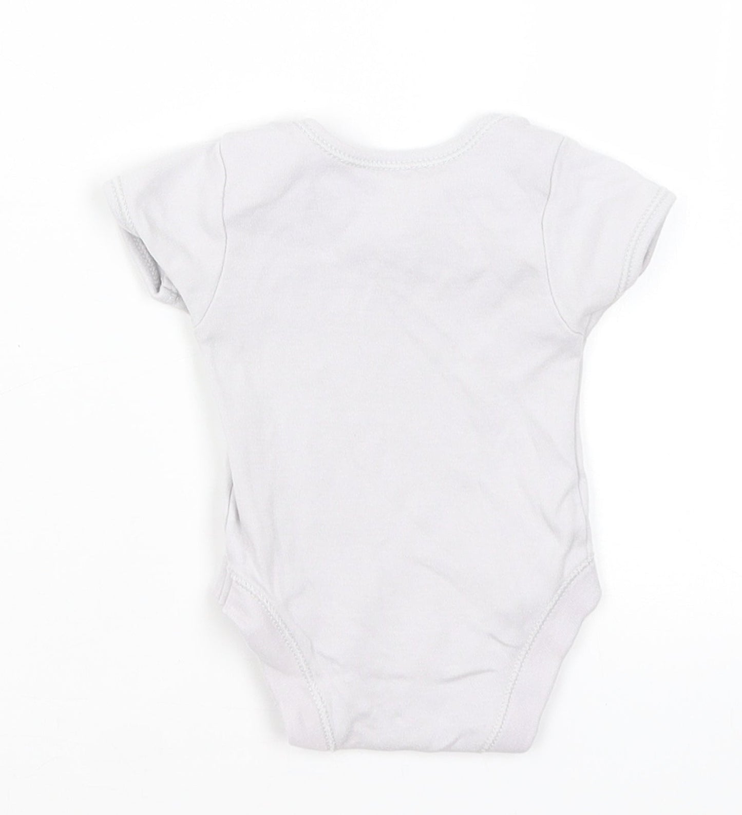 George Baby Grey   Romper One-Piece Size Newborn  - Little Cutie