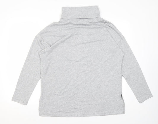 Womens UK Size M New Look Grey Pullover Jumper