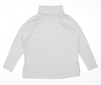 Womens UK Size M New Look Grey Pullover Jumper
