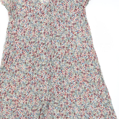 Vie Nocturne Womens Beige Floral  A-Line  Size S
