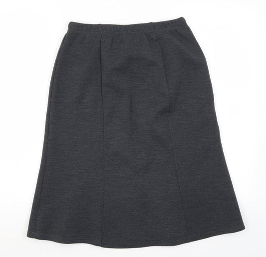 Damart Womens Grey   Flare Skirt Size 12