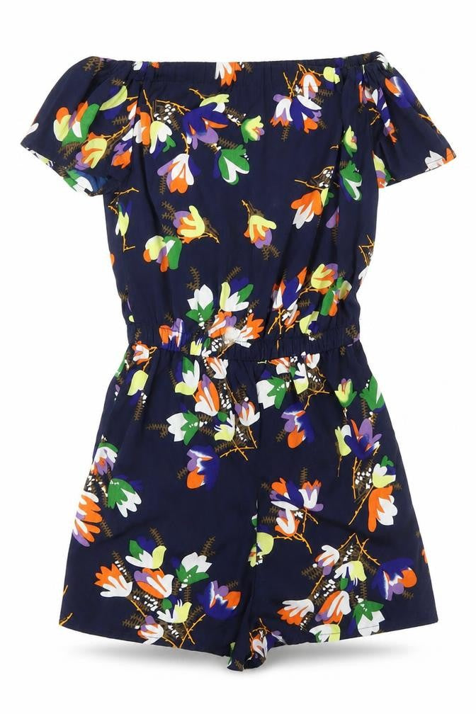 Womens UK Size 4 Atmosphere One-Piece Blue Romper