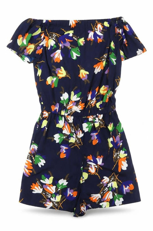 Womens UK Size 4 Atmosphere One-Piece Blue Romper