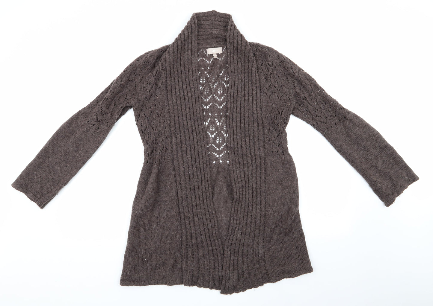 Womens UK Size 10 Soon Brown Cardigan Jumper