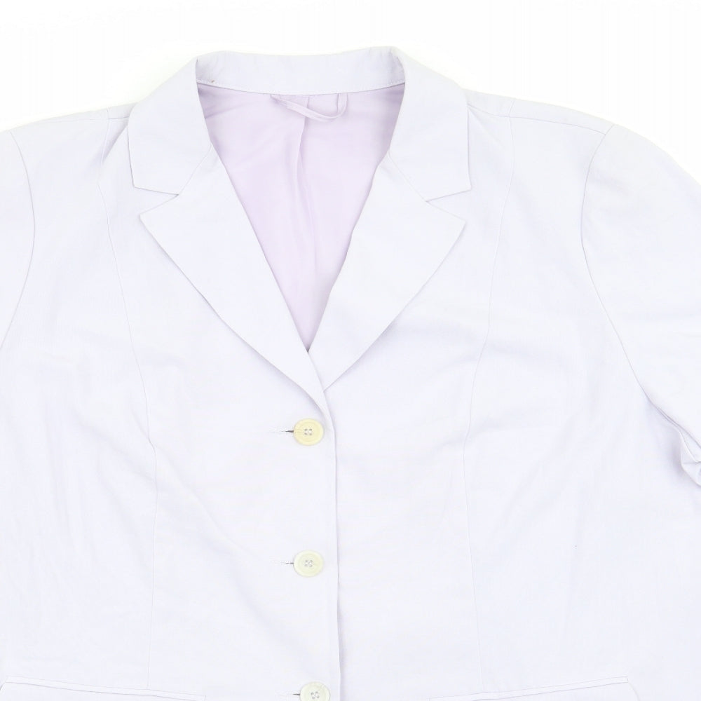 essence Womens Purple   Jacket  Size 20  - Pale Lilac