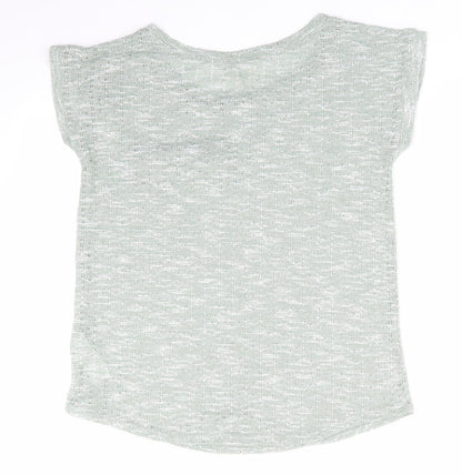 Womens UK Size 10 New Look Green Pullover Jumper