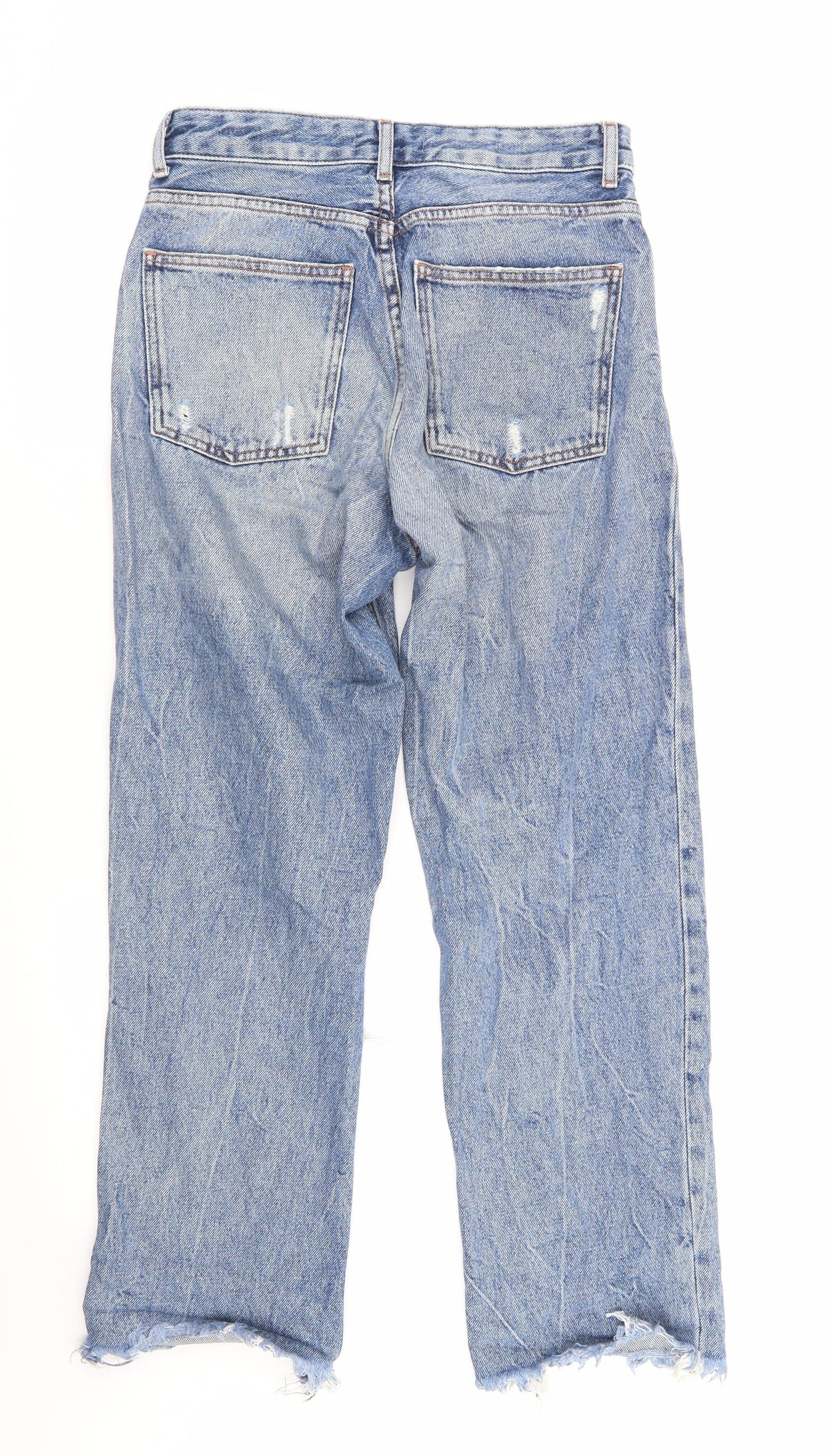 FOREVER 21 Womens Blue   Straight Jeans  L27 in