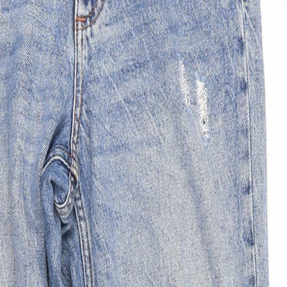 FOREVER 21 Womens Blue   Straight Jeans  L27 in