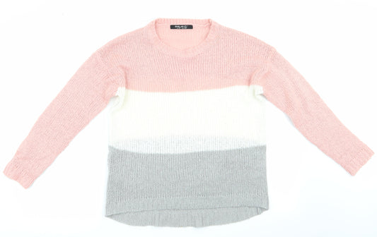 Womens UK Size 10 Select Grey Pullover Jumper