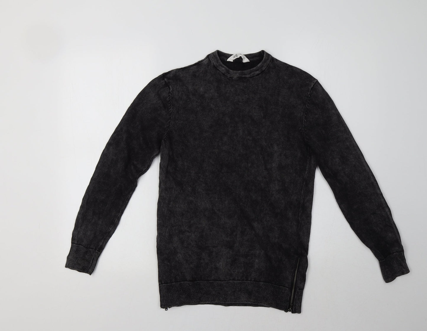 H&M Girls Grey   Pullover Jumper Size 11-12 Years