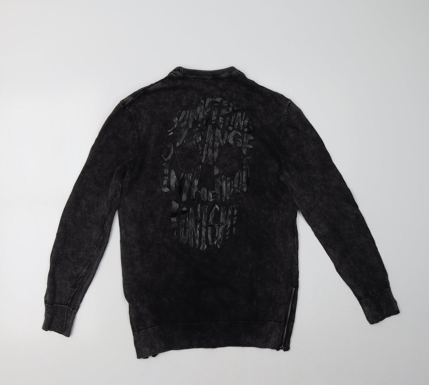H&M Girls Grey   Pullover Jumper Size 11-12 Years