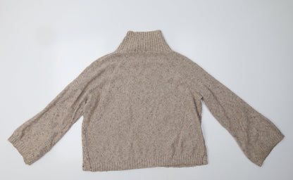 89th & Madison Womens Beige   Pullover Jumper Size M