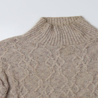 89th & Madison Womens Beige   Pullover Jumper Size M