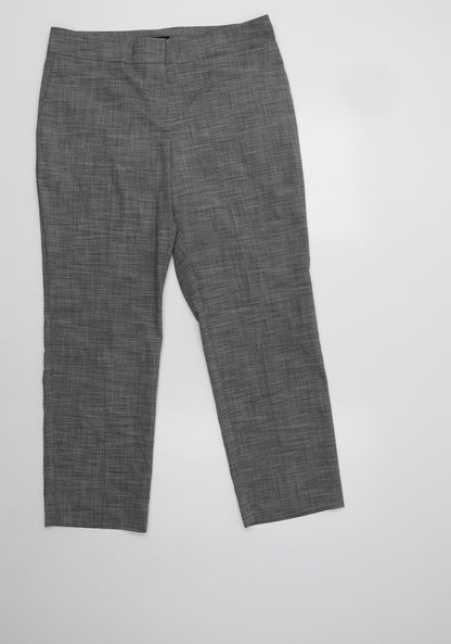 Ann Taylor Womens Grey   Dress Pants Trousers Size 10 L29 in