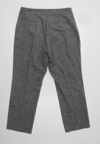 Ann Taylor Womens Grey   Dress Pants Trousers Size 10 L29 in