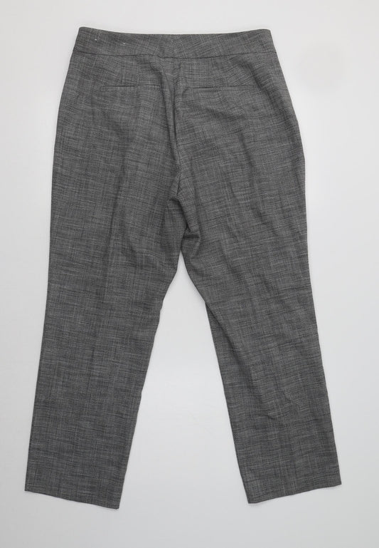 Ann Taylor Womens Grey   Dress Pants Trousers Size 10 L29 in