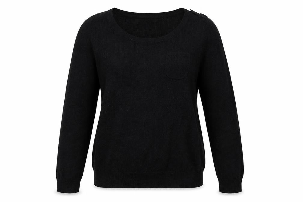 Womens UK Size 12 M&S Grey Pullover Jumper