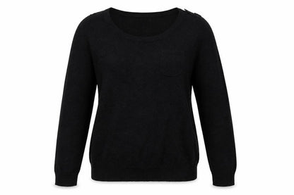 Womens UK Size 12 M&S Grey Pullover Jumper