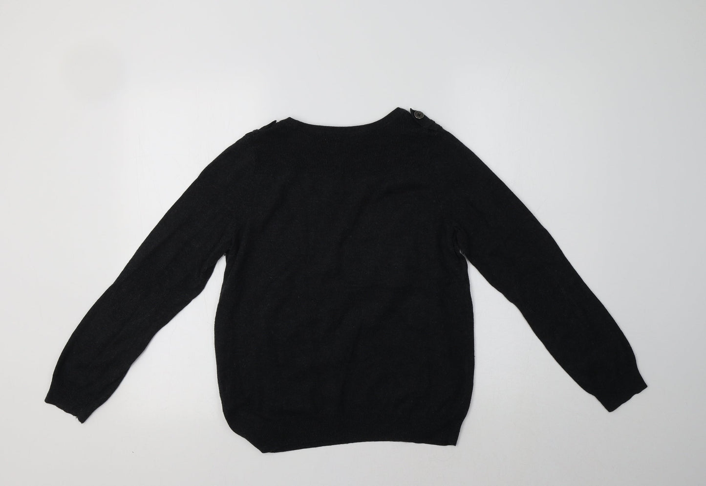 Womens UK Size 12 M&S Grey Pullover Jumper