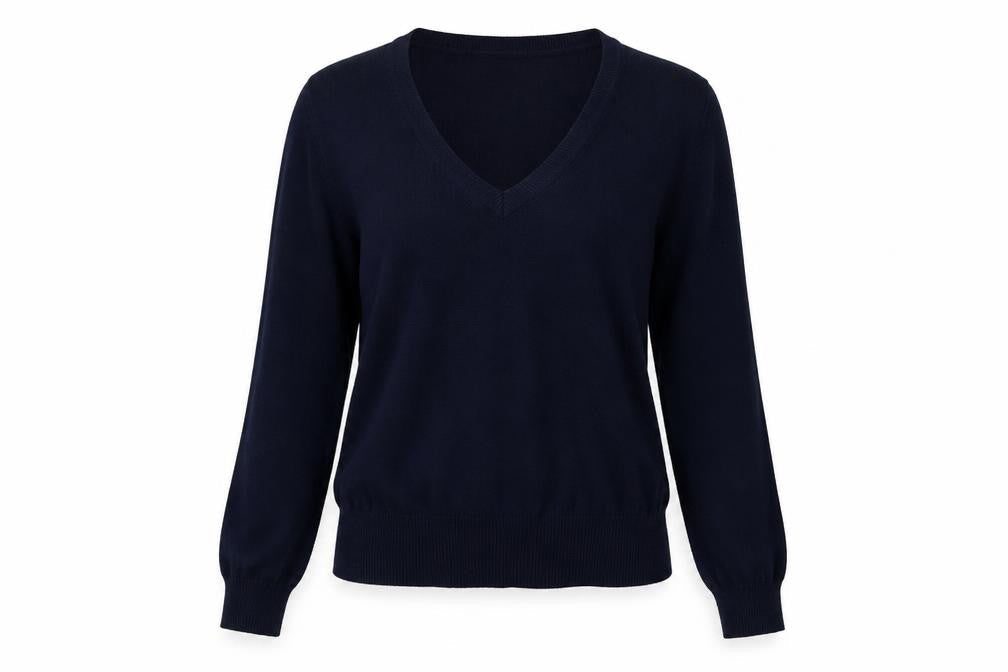 Womens UK Size 12 M&S Blue Pullover Jumper