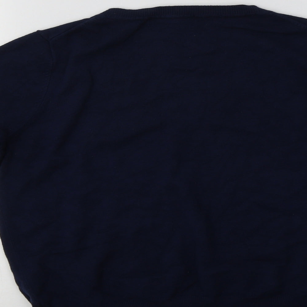 Womens UK Size 12 M&S Blue Pullover Jumper