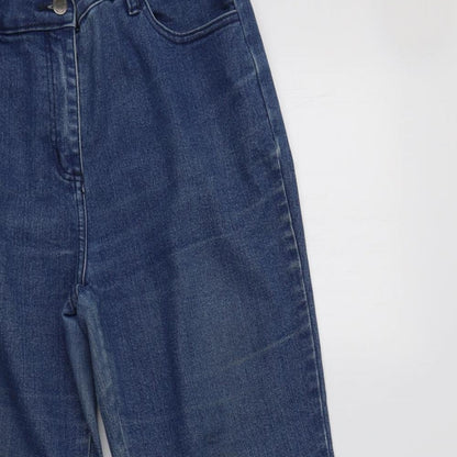 BM Womens Blue   Straight Jeans Size 12 L28 in