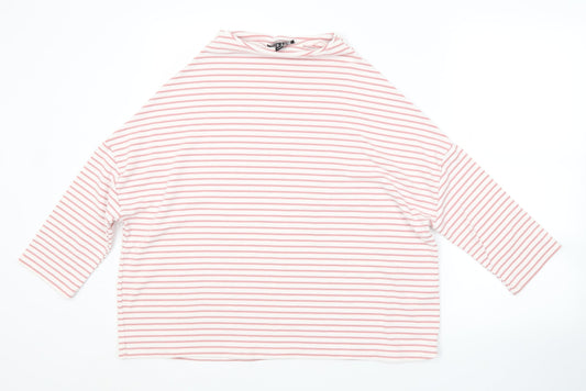 Womens UK Size 14 New Look Multicoloured Pullover Jumper