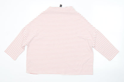 Womens UK Size 14 New Look Multicoloured Pullover Jumper