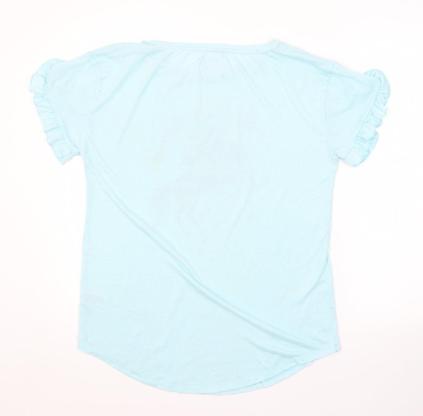 Preworn Womens Blue   Top Pyjama Top Size 12  - UNICORN